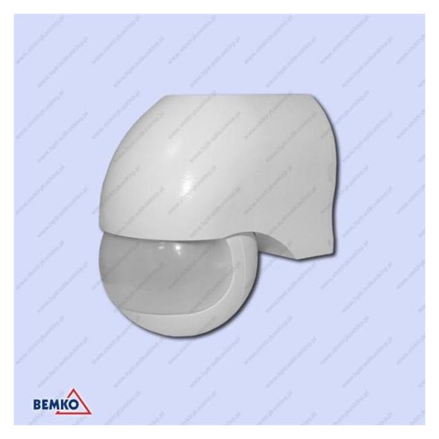 CZUJNIK RUCHU 800W 180* BIAŁY