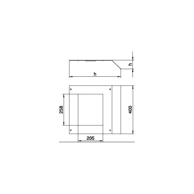 AIKF/DG6/35075, POKRYWA MONTAŻOWA OKA