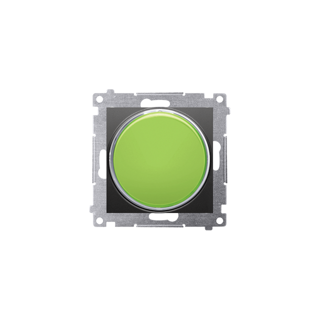 Simon 54 Sygnalizator świetlny LED – światło zielone 230V czarny DSS3.01/49 KONTAKT