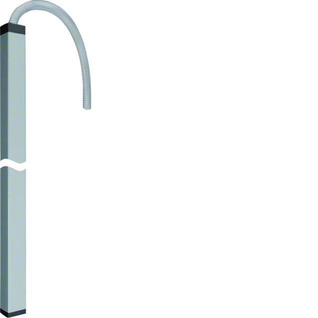 tehalit.DA200 Kolumna jednostronna DA200-80 z elastycznym przyłączem H=2m aluminium DAF802000ELN HAG