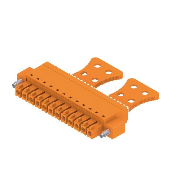 BCF 3.81/12/180FZE SN OR BX Wtyk PCB (złącze wiązki), listwa z gniazdami, 3.81 mm, Liczba biegunów: 12, PUSH IN, złącze sprężynowe /50szt./ 1236040000 WEIDMÜLLER