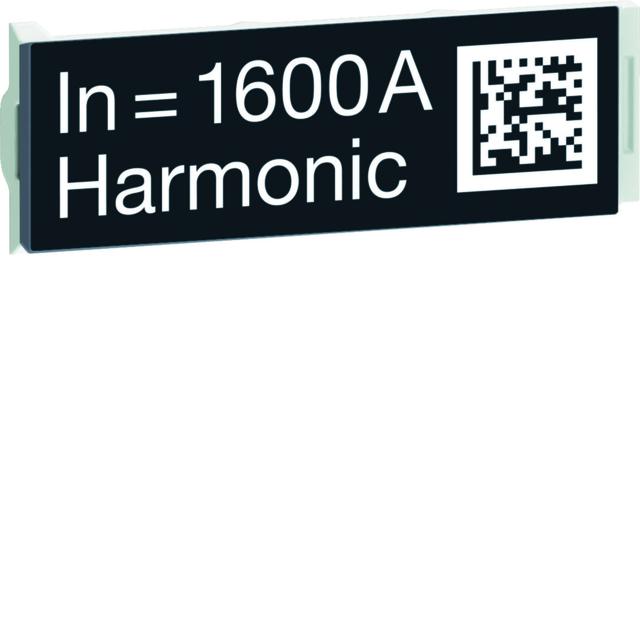 ACB HW2/4 Wtyczka z oznaczeniem znamionowym wyłącznika 1600A Harmonic HWW689H HAGER