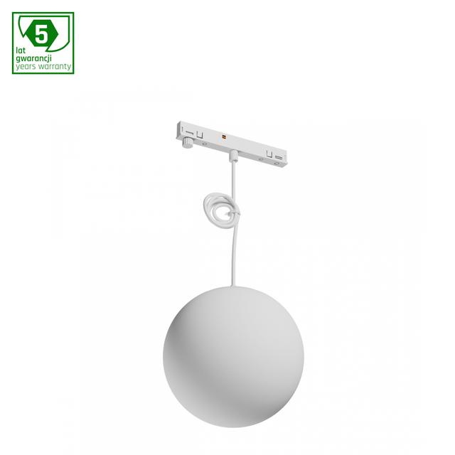 SYSTEM SHIFT NANO - GLOBE P OPRAWA KULA ZWIS 100+1000MM KABEL 7W BIAŁY 5 LAT GW.