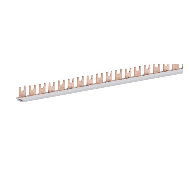 Szyna łączeniowa widełkowa 1P 100A 16mm2 (54 mod.) IZ16/1F/54/L zagięta 002921062 ETI