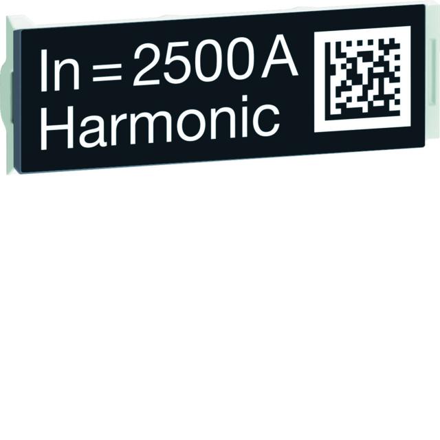 ACB HW2/4 Wtyczka z oznaczeniem zn.wyłącznika 2500A Harmonic dostarczane luzem HWW691HSA HAGER