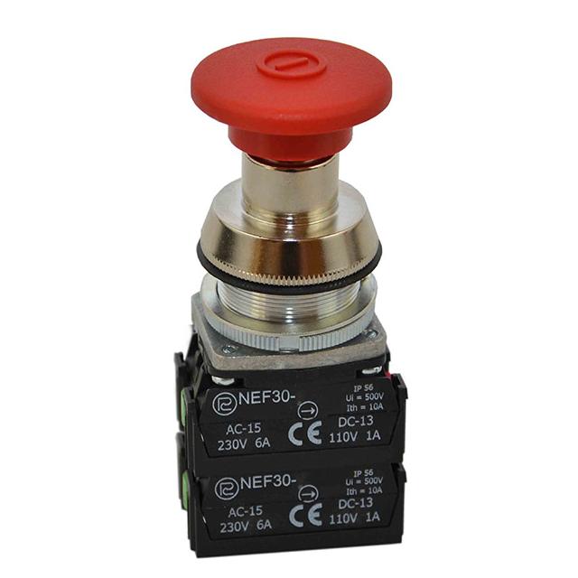 Przycisk NEF30-DR3XY czerwony W0-NEF30-DR 3XY C PROMET