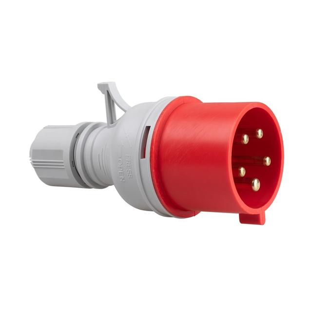 Wtyczka siłowa przenośna 32A 3P + N + uziemienie