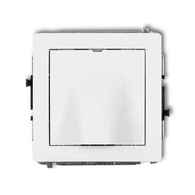 DECO Mechanizm wypustu kablowego biały mat