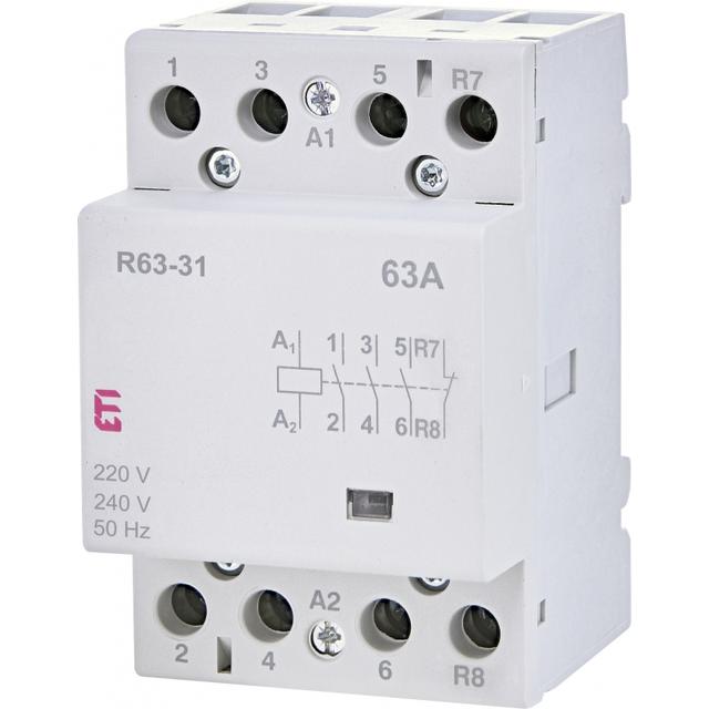 Stycznik modułowy 63A 3Z 1R 3M 4P R 63-31 230V 002463460 ETI