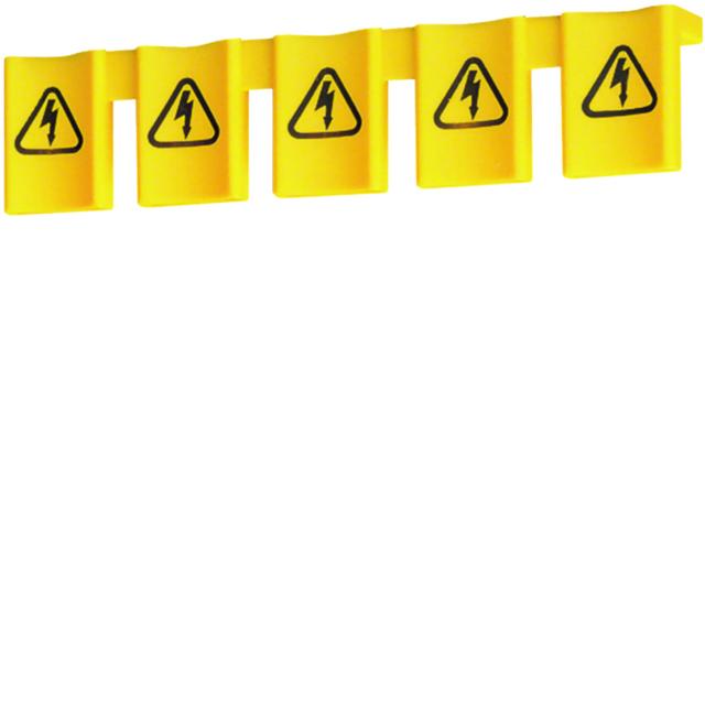 Osłona przed dotykiem do szyn grzeb. kołkowych i widełkowych szerokość 5M KZ059 HAGER