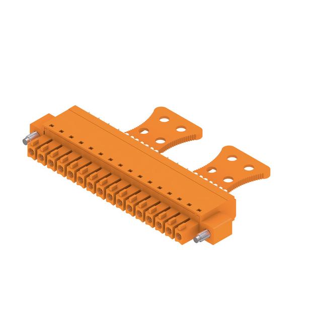BCF 3.81/16/180FZE SN OR BX Wtyk PCB (złącze wiązki), listwa z gniazdami, 3.81 mm, Liczba biegunów: 16, PUSH IN, złącze sprężynowe /50szt./ 1236090000 WEIDMÜLLER