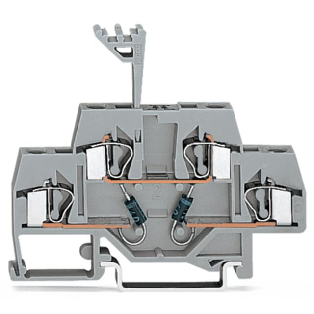 dwupiętrowa złączka diodowa 4 mm2 /50szt./ WAGO