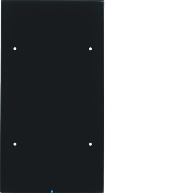 BERKER R.3 Sensor dotykowy 2-krotny szkło czarny 75142855 HAGER