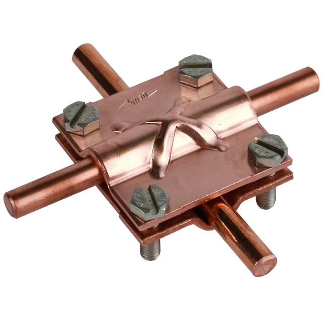 Zacisk krzyżowy bez przekładki, Cu