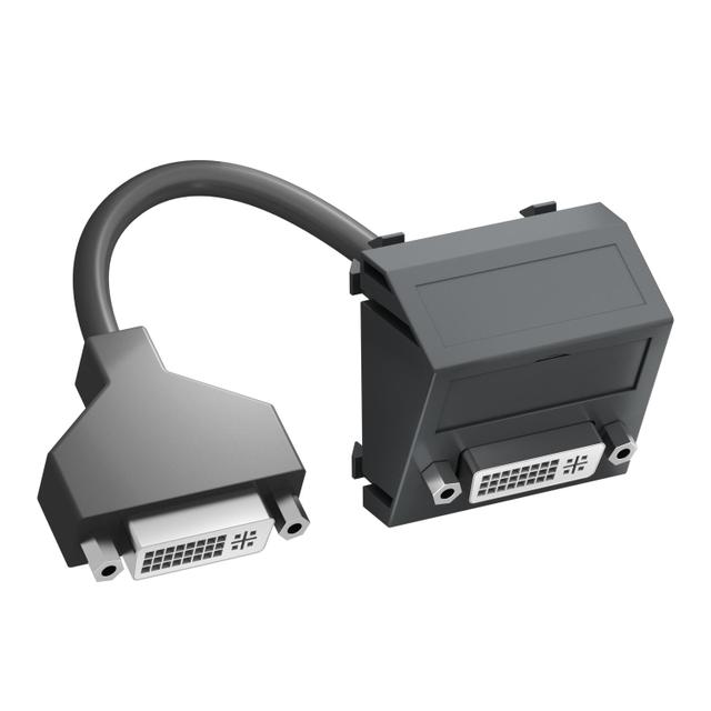 MTS-DVI F SWGR1, Wspornik multimedia DVI z kbl., gn.-gn.
