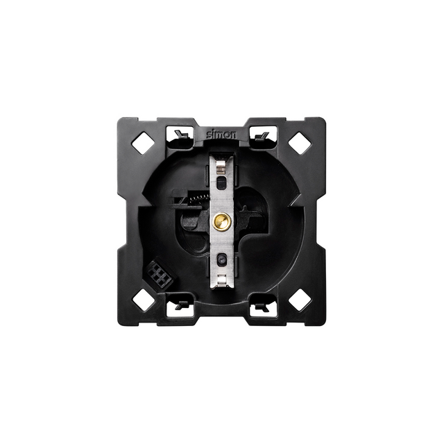 Simon 100 Gniazdo iO z/u schuko (mechanizm bez ramki montażowej) 16 A 250 zaciski śrubowe