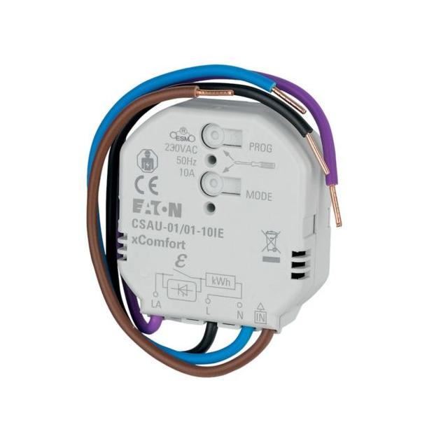 CSAU-01/01-10IE Odbiornik sterujący 10A z wejściem binarnym i pomiarem energii 172939 EATON