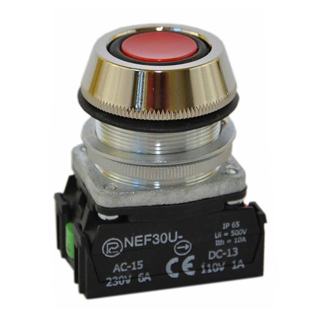 Przycisk NEF30-UKX/W3 czerwony W0-NEF30-UK X/W3 C PROMET