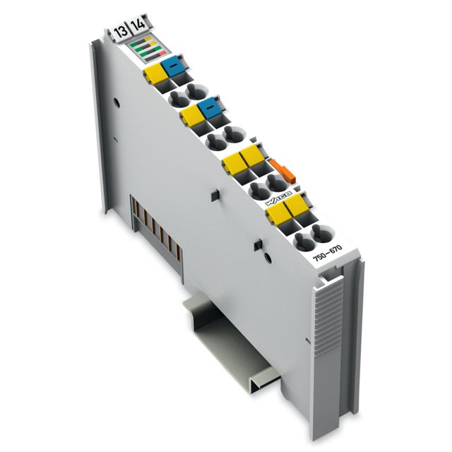 moduł sterowania silnikami krokowymi RS-422 24V 20mA WAGO