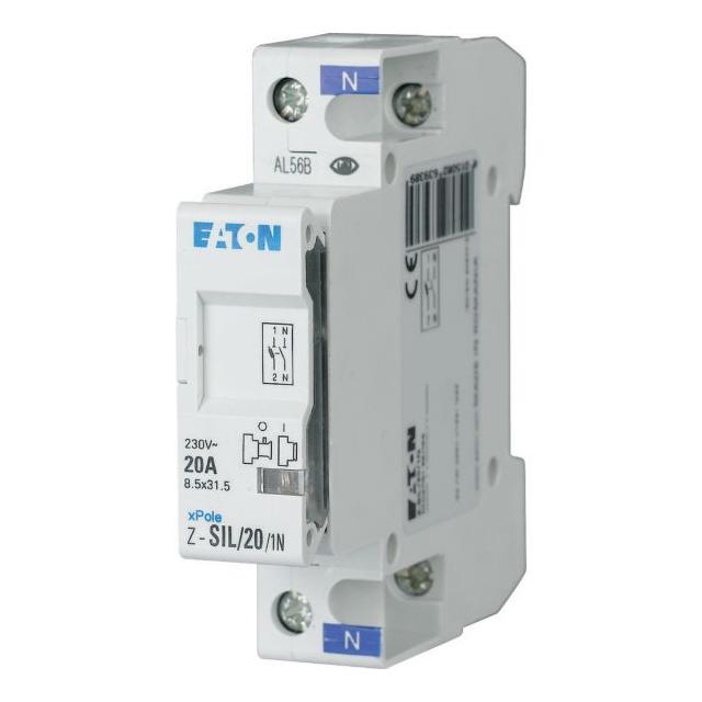 Z-SIL/32/1 Rozłącznik bezpiecznikowy cylindryczny 10x38mm 32A 1P 263903 EATON