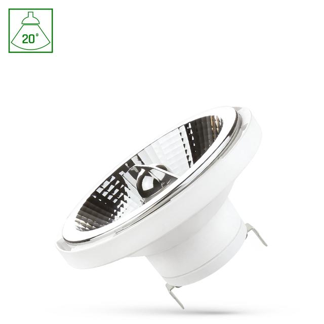 Żarówka LED AR111 G53 11W 20st ciepła biel  WOJ+14553 Spectrum Led
