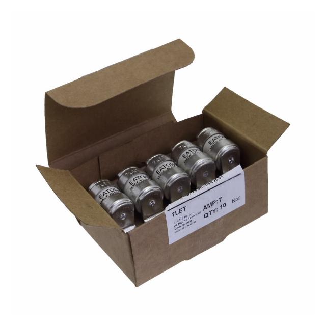 7A 240V AC TYPE T FUSE Wkładka szybka 7A AC 240V DC 150V BS88 18x56 mm aR BS 7LET EATON