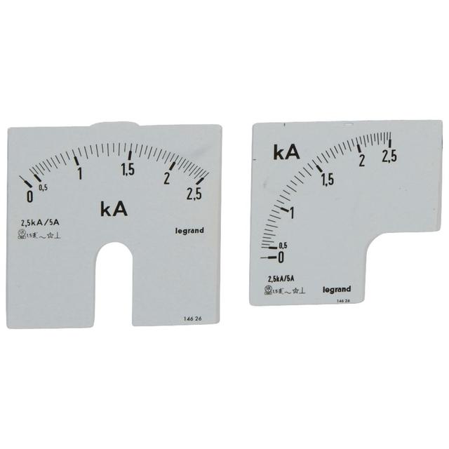 Skala Do Amperomierza Na Drzwi 0-2500A 014626 LEGRAND