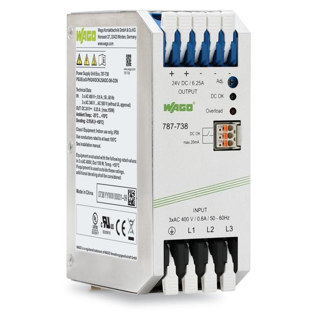 zasilacz ECO 3-fazowy 24 V 6,25 A WAGO