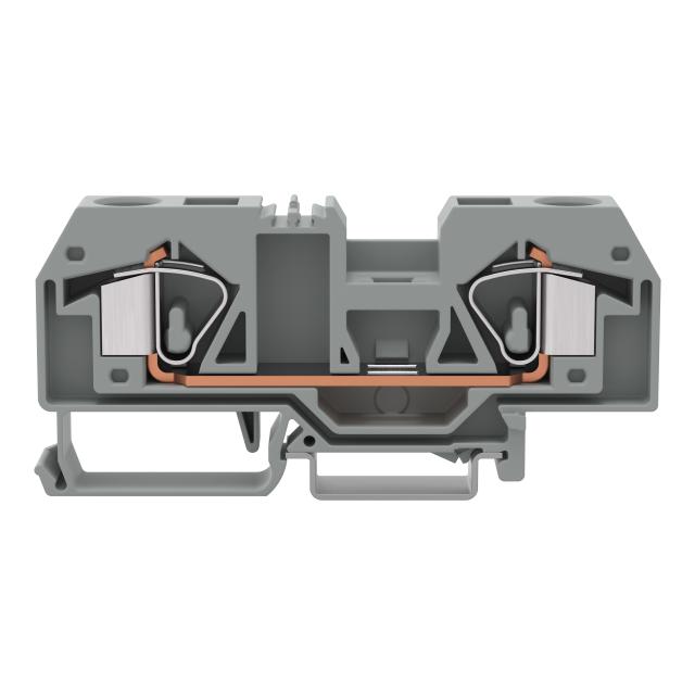 Złączka szynowa 2‑przewodowa 16mm2 szara 283‑901 WAGO