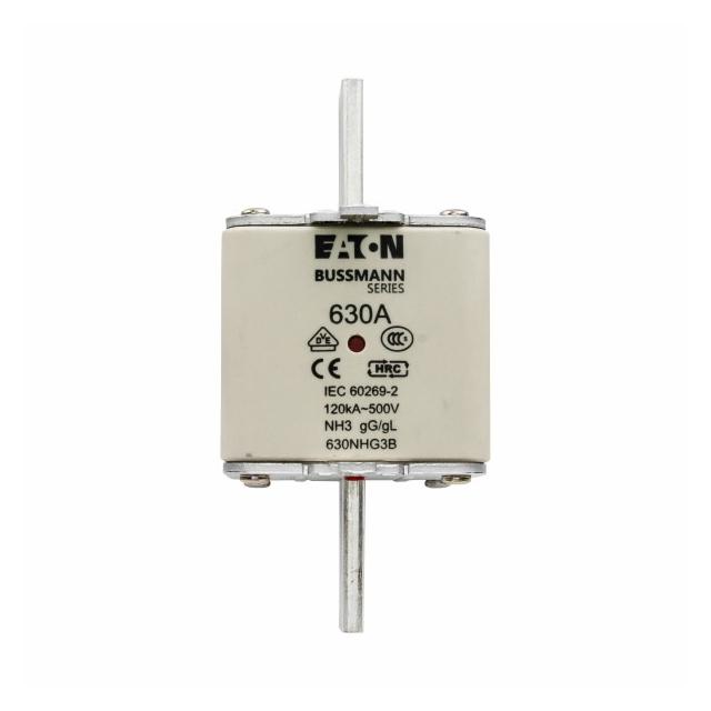NH FUSE 630A 500V GG/GL SIZE 3 Wkładka NH3 630A 500V GL/GG podwójny wskaźnik 630NHG3B EATON