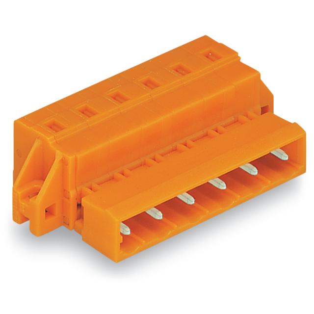 MCS-MIDI Classic wtyk 3-bieg. pomarańczowy raster 7,62 mm /50szt./ WAGO