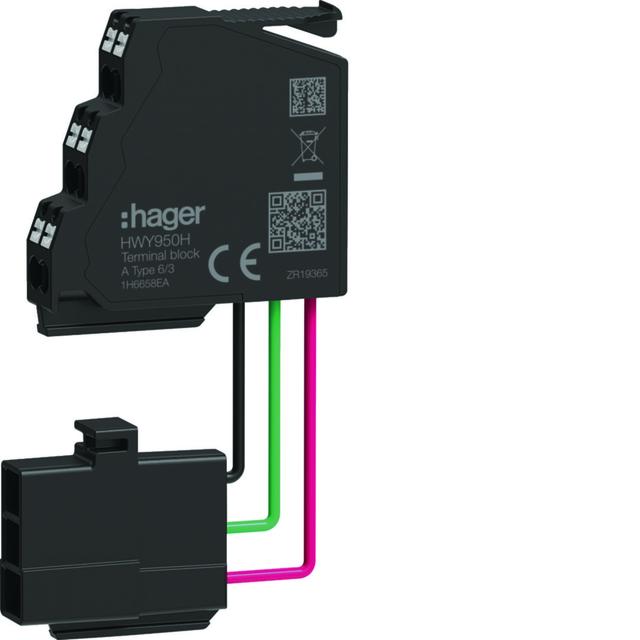 ACB HW Blok zacisków A TYPE 6/3 dostarczane luzem