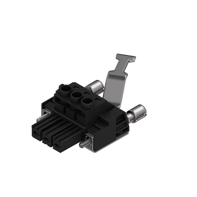 BVZ 7.62HP/03/180RSH150 SN BK BX Złącze kablowe do płytek drukowanych /50szt./ WEIDMULLER