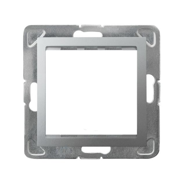 IMPRESJA Adapter podtynkowy systemu OSPEL 45 - kolor srebro