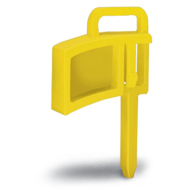 blokada przełącznika żółta