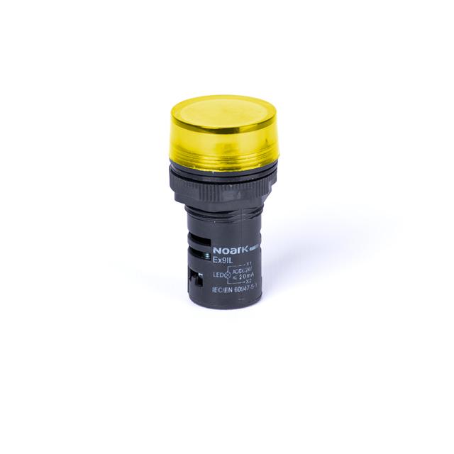 Ex9IL 1R y 48V AC/DC Pulpitowa lampka sygnalizacyjna kształt trapezoidalny żółta 48V AC/DC