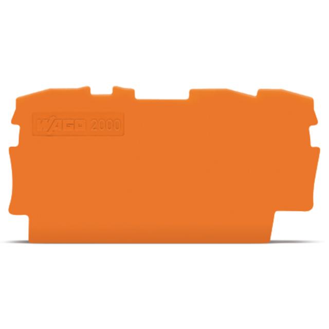 Ścianka końcowa pomarańczowa TOPJOBS /25szt./ 2000-1392 WAGO