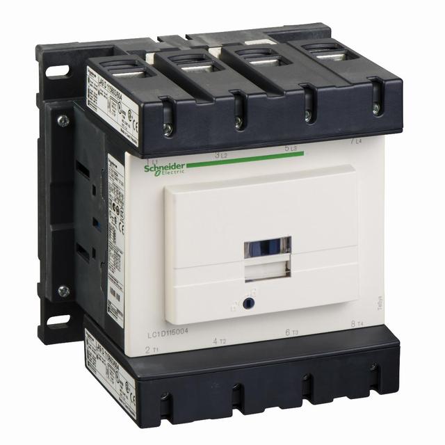 Stycznik mocy TeSys D [AC-3] 200A 4P 4Z cewka 240VAC zaciski skrzynkowe LC1D115004U7 Schneider