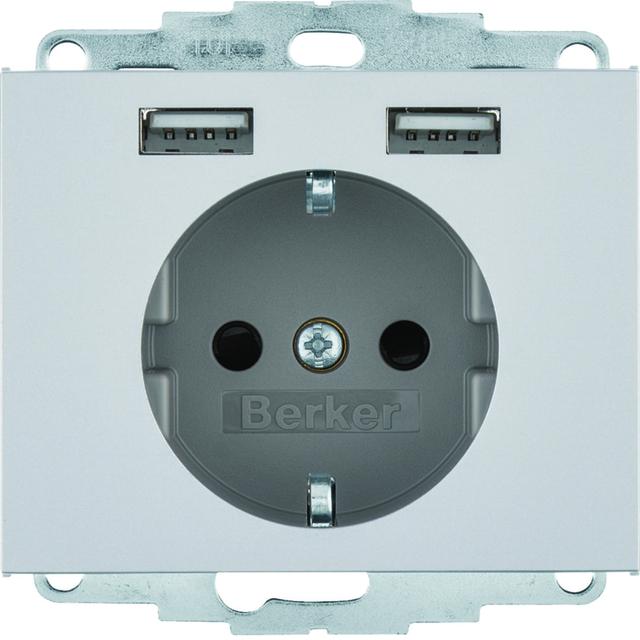 "K.5 Gniazdo SCHUKO z gniazdem ładowania USB 2,4 A