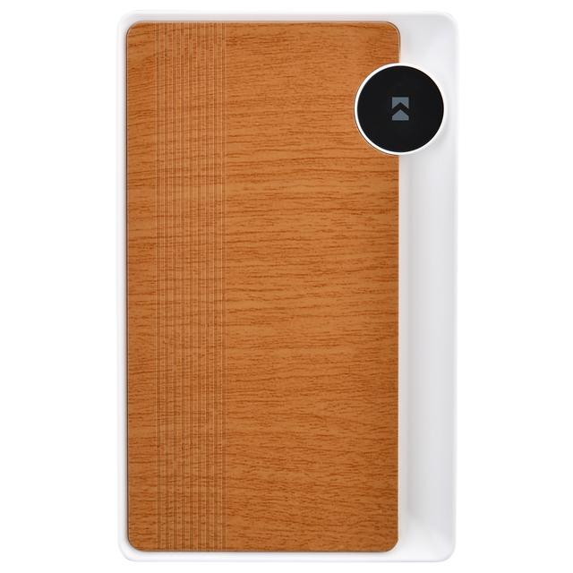 STRATIS AC, dzwonek przewodowy elektromechaniczny dwutonowy, 230V, biało-dębowy