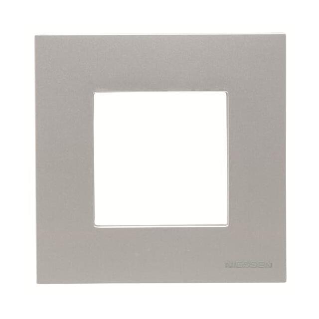 RAMKA 1-KROTNA BASIC -ZENIT-SREBRNY 2CLA227110N1301 ABB
