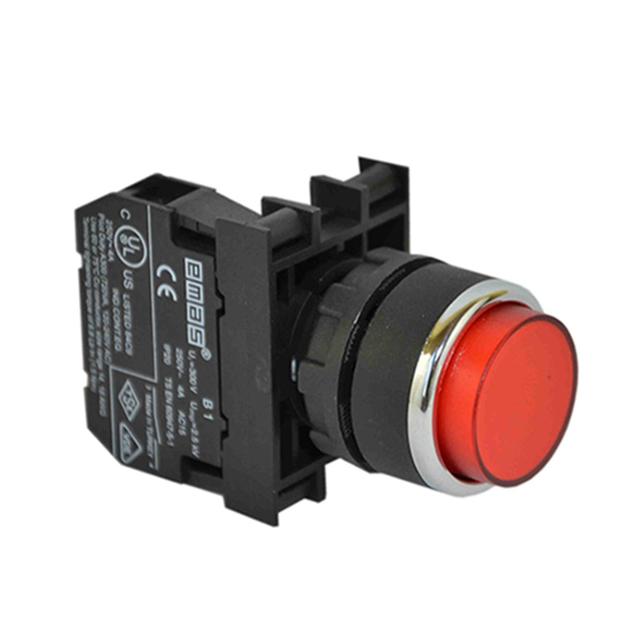 Przycisk wystający 1NO czerwony