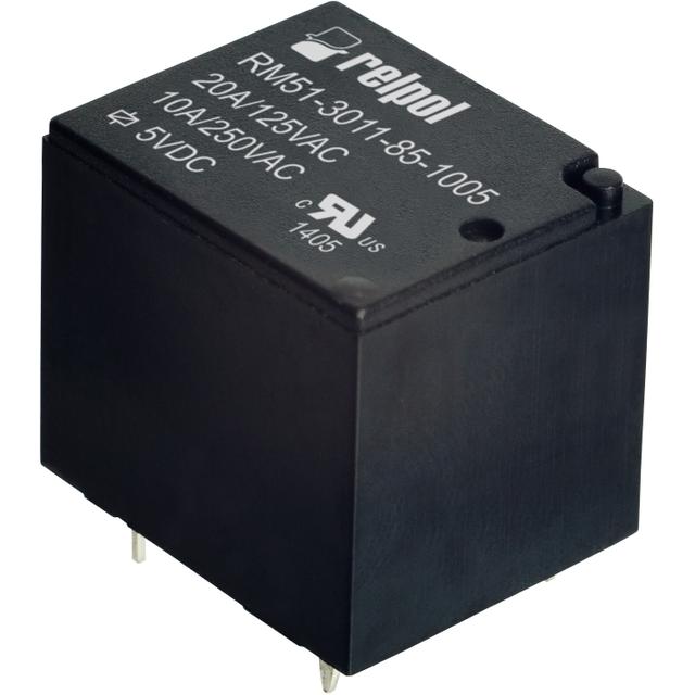 Przekaźnik miniaturowy RM51-3021-85-1009 1Z 9V DC 10A / 250V AC RELPOL
