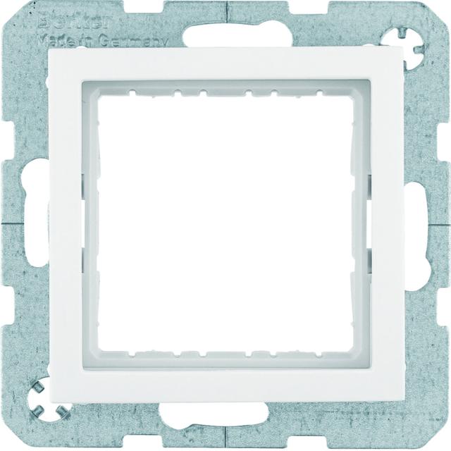 BERKER B.Kwadrat Zestaw adaptacyjny do modułów systo 45x45mm biały 14408989 HAGER