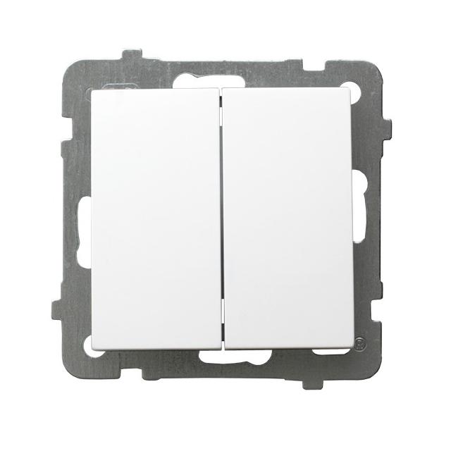 AS ANTYBAKTERYJNY Łącznik dwugrupowy świecznikowy produkt zawiera szkło fosforanowo-srebrowe - kolor