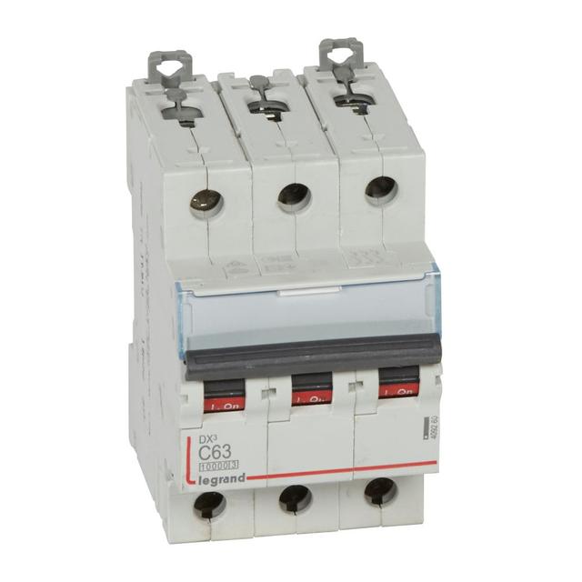 Wyłącznik Nadprądowy S 313 3P C63A 10000A DX3 409260 LEGRAND