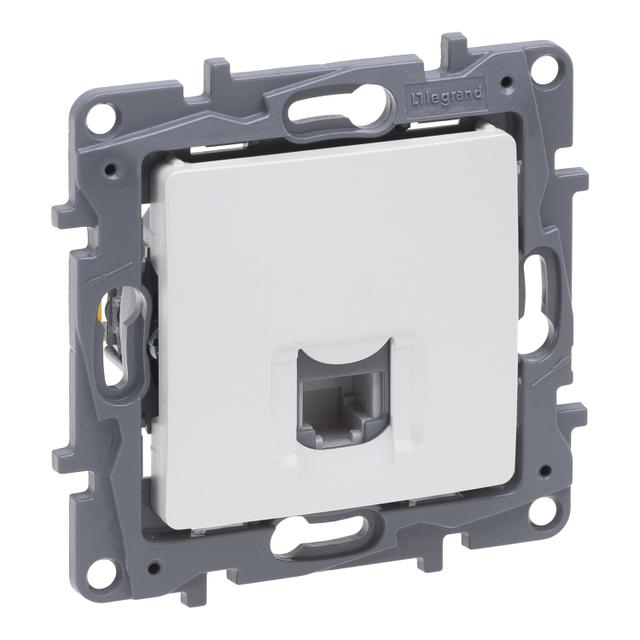 NILOE SELECTION - GNIAZDO RJ 11 PERŁA, Legrand