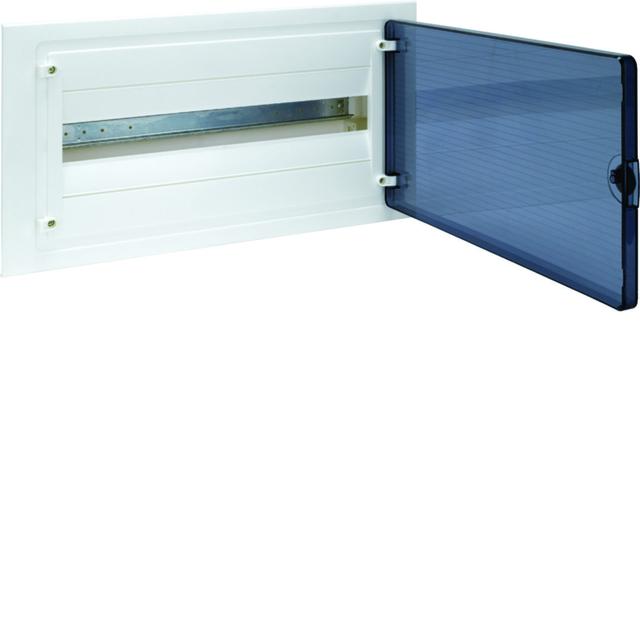 Rozdzielnica modułowa 1x22 podtynkowa IP40 Golf (drzwi transparentne) VF122TD HAGER