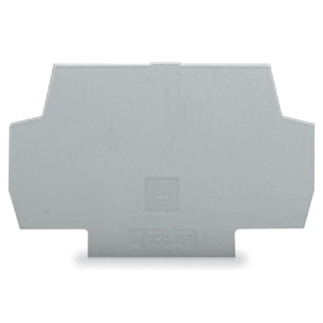 ścianka końcowa szara