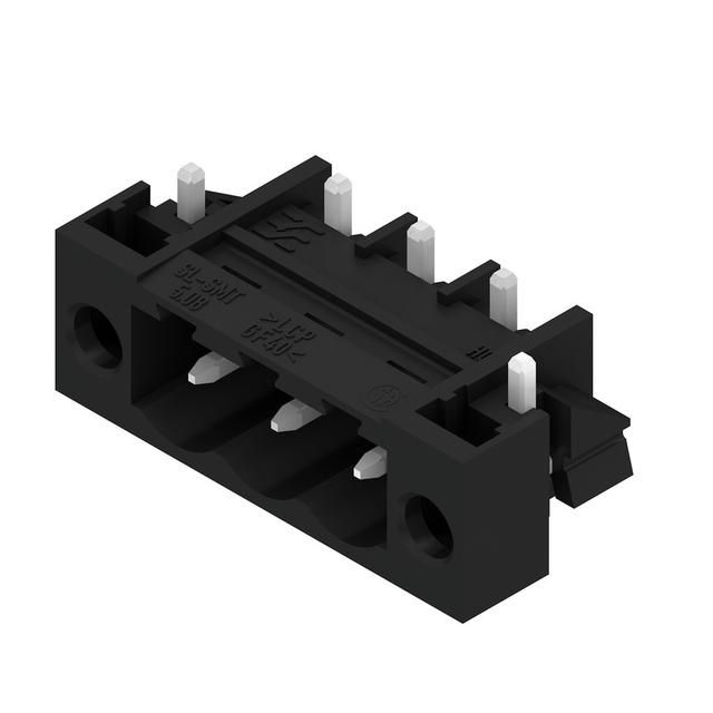 SL-SMT 5.08HC/03/270FL 1.5SN BK BX Wtyki PCB (złącza płyty), 5.08 mm, Liczba biegunów: 3, kąt odejścia: 270° /100szt./ 1878110000 WEIDMÜLLER